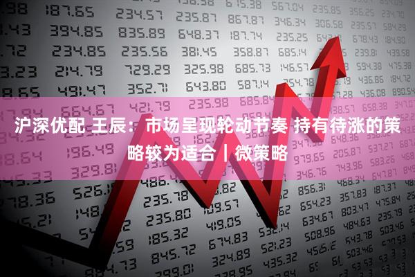 沪深优配 王辰：市场呈现轮动节奏 持有待涨的策略较为适合｜微策略